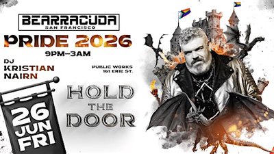 Bearracuda SF Pride 2026: HOLD THE DOOR